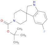 Spiro[3H-indole-3,4'-piperidine]-1'-carboxylic acid, 5-fluoro-1,2-dihydro-, 1,1-dimethylethyl ester