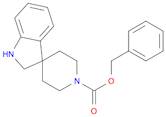 Spiro[3H-indole-3,4'-piperidine]-1'-carboxylic acid, 1,2-dihydro-, phenylmethyl ester