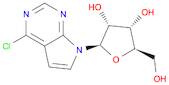 7H-Pyrrolo[2,3-d]pyrimidine, 4-chloro-7-β-D-ribofuranosyl-