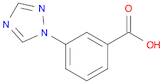 Benzoic acid, 3-(1H-1,2,4-triazol-1-yl)-