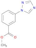 Benzoic acid, 3-(1H-1,2,4-triazol-1-yl)-, methyl ester