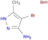 1H-Pyrazol-3-amine, 4-bromo-5-methyl-, hydrobromide (1:1)