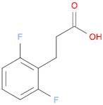 Benzenepropanoic acid, 2,6-difluoro-
