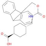 Cyclohexanecarboxylic acid, 4-[[[(9H-fluoren-9-ylmethoxy)carbonyl]amino]methyl]-, trans-