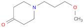 4-Piperidinone, 1-(3-methoxypropyl)-