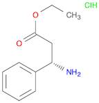 Benzenepropanoic acid, β-amino-, ethyl ester, hydrochloride (1:1), (βS)-
