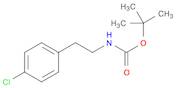 Carbamic acid, [2-(4-chlorophenyl)ethyl]-, 1,1-dimethylethyl ester (9CI)