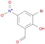 Benzaldehyde, 3-bromo-2-hydroxy-5-nitro-