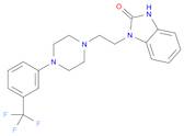2H-Benzimidazol-2-one, 1,3-dihydro-1-[2-[4-[3-(trifluoromethyl)phenyl]-1-piperazinyl]ethyl]-