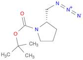 1-Pyrrolidinecarboxylic acid, 2-(azidomethyl)-, 1,1-dimethylethyl ester, (2S)-
