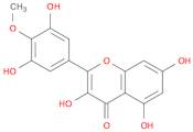 4H-1-Benzopyran-4-one, 2-(3,5-dihydroxy-4-methoxyphenyl)-3,5,7-trihydroxy-
