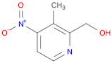 2-Pyridinemethanol, 3-methyl-4-nitro-