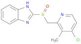 1H-Benzimidazole, 2-[[(4-chloro-3-methyl-2-pyridinyl)methyl]sulfinyl]-