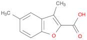 2-Benzofurancarboxylic acid, 3,5-dimethyl-