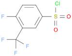 Benzenesulfonyl chloride, 4-fluoro-3-(trifluoromethyl)-