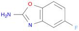 2-Benzoxazolamine, 5-fluoro-