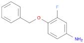BenzenaMine, 3-fluoro-4-(phenylMethoxy)-