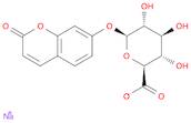 β-D-Glucopyranosiduronic acid, 2-oxo-2H-1-benzopyran-7-yl, monosodium salt (9CI)