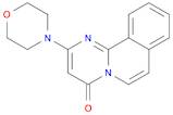 4H-Pyrimido[2,1-a]isoquinolin-4-one, 2-(4-morpholinyl)-