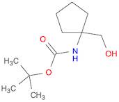 Carbamic acid, N-[1-(hydroxymethyl)cyclopentyl]-, 1,1-dimethylethyl ester