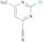 4-Pyrimidinecarbonitrile, 2-chloro-6-methyl-