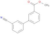 [1,1'-Biphenyl]-3-carboxylic acid, 3'-cyano-, methyl ester