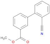 [1,1'-Biphenyl]-3-carboxylic acid, 2'-cyano-, methyl ester