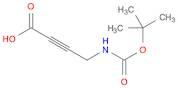 2-Butynoic acid, 4-[[(1,1-dimethylethoxy)carbonyl]amino]-