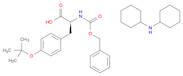 L-Tyrosine, O-(1,1-dimethylethyl)-N-[(phenylmethoxy)carbonyl]-, compd. with N-cyclohexylcyclohexanamine (1:1)