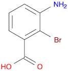 Benzoic acid, 3-amino-2-bromo-