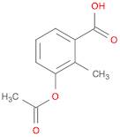 Benzoic acid, 3-(acetyloxy)-2-methyl-