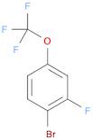 Benzene, 1-bromo-2-fluoro-4-(trifluoromethoxy)-