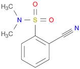 Benzenesulfonamide, 2-cyano-N,N-dimethyl-