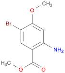 Benzoic acid, 2-amino-5-bromo-4-methoxy-, methyl ester