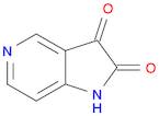 1H-Pyrrolo[3,2-c]pyridine-2,3-dione(9CI)