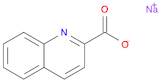 2-Quinolinecarboxylic acid, sodium salt (1:1)