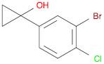 Cyclopropanol, 1-(3-bromo-4-chlorophenyl)-