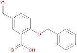 Benzoic acid, 5-formyl-2-(phenylmethoxy)-