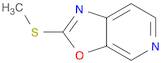 Oxazolo[5,4-c]pyridine, 2-(methylthio)-