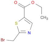 5-Thiazolecarboxylic acid, 2-(bromomethyl)-, ethyl ester
