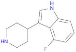 1H-Indole, 4-fluoro-3-(4-piperidinyl)-