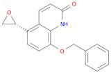 2(1H)-Quinolinone, 5-(2R)-2-oxiranyl-8-(phenylmethoxy)-