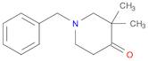 4-Piperidinone, 3,3-dimethyl-1-(phenylmethyl)-