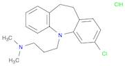 5H-Dibenz[b,f]azepine-5-propanamine, 3-chloro-10,11-dihydro-N,N-dimethyl-, hydrochloride (1:1)