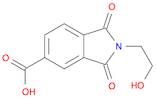 1H-Isoindole-5-carboxylic acid, 2,3-dihydro-2-(2-hydroxyethyl)-1,3-dioxo-