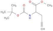 4-Pentynoic acid, 2-[[(1,1-dimethylethoxy)carbonyl]amino]-, methyl ester