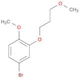 Benzene, 4-bromo-1-methoxy-2-(3-methoxypropoxy)-