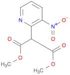 Propanedioic acid, 2-(3-nitro-2-pyridinyl)-, 1,3-dimethyl ester