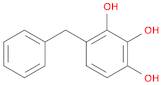 1,2,3-Benzenetriol, 4-(phenylmethyl)-