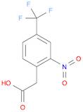 Benzeneacetic acid, 2-nitro-4-(trifluoromethyl)-